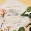 Taschentuch Freudentränen Hochzeit_Trauzeugin an Braut