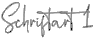 Schriftart 1