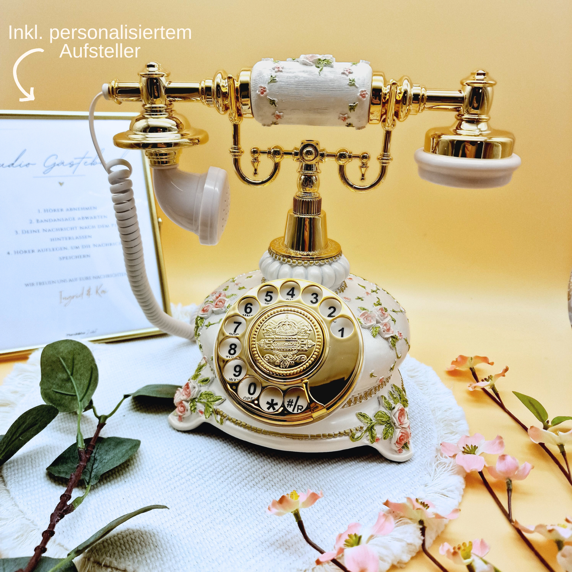 Audio-Gästebuch mieten | Flower